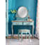Ensemble de coiffeuse avec deux tiroirs de rangement French Country