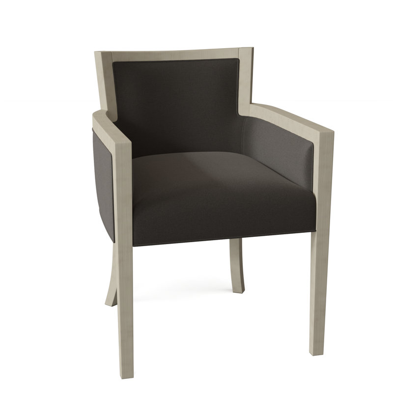 Albany Upholstered Arm Chair, 9953 Mink, Almond Buff