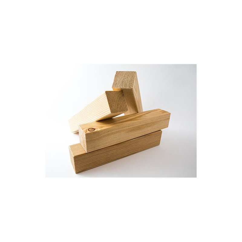 Larch Smooth Planed Square Edges (L) 4M (W) 45Mm (T) 45Mm Pack Of 6 Pieces
