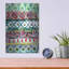 «Dakota Fields», «Pattern Peinture II» par Linda Woods, art mural en métal-741357944