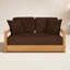 Montford Teak Loveseat with Cushions-1640809762