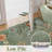 Floral Rugs For Entryway, 2X3 Washable Kitchen Rugs Ultra-Thin Soft Rug, Non Slip Indoor Door Mat Stain Resistant Boho Small Low-Pile Throw Carpet For Bathroom Bedroom(2X3ft,Green)
