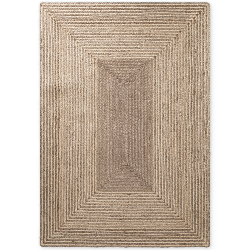 Hanse Home Juno Line - Jute Rug, Natural Rug for Living room, Bedroom, Diningroom, Rectangle 200 x 300 cm, Ivory