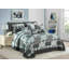 Northington Microfibre Bedspread-889040940-889040941