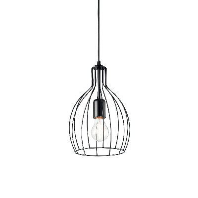 1 - Light Black Single Pendant