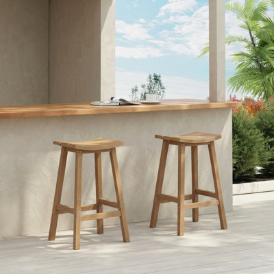 Tabouret de comptoir de cuisine Backless