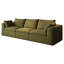 Upholstered 39.4 " Linen Sectional