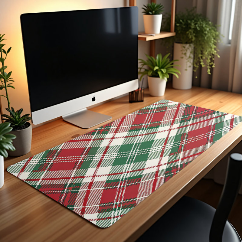 Polyester Desk Pad, 31.5x15.5