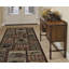 Tapis d'intérieur sud-ouest en polypropylène tissé à la machine brun / rouge / vert Alers-26909111