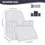 Housse de fauteuil inclinable avec poches 1-2-3-353110859