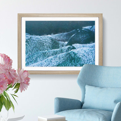 San Francisco Beach - Picture Frame Graphic Art Print