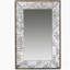 Miroir rectangulaire 24 po x 15 po avec détails floraux-427065736