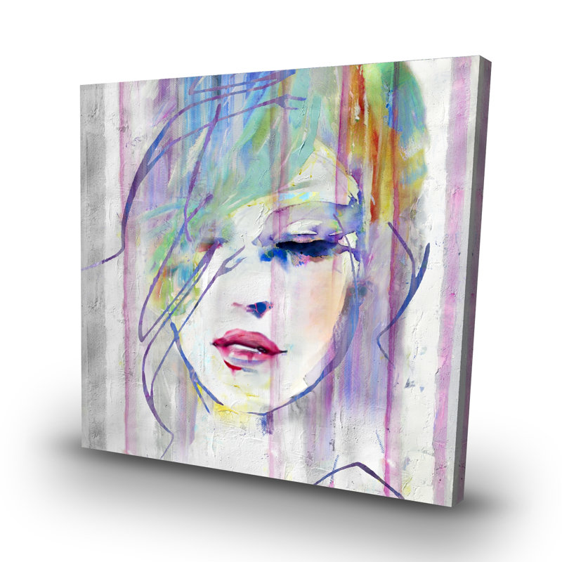 Abstract beauty - 32"x32" art on canvas