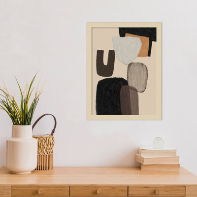 «Everywhere» par Dan Hobjour, reproduction d'art encadrée sur bois