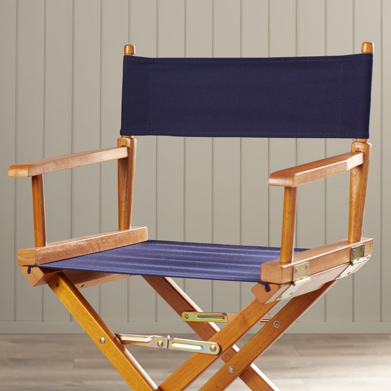 Toile de remplacement pour chaise de réalisateur pliante Somer, Bleu marine