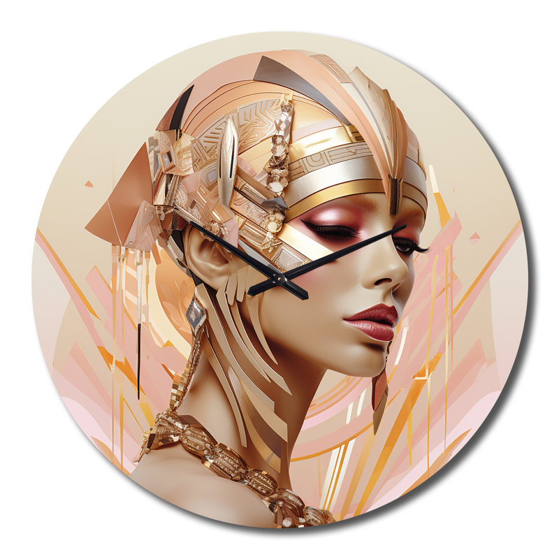 Horloge murale Futuristic Glam Model V, Très grand