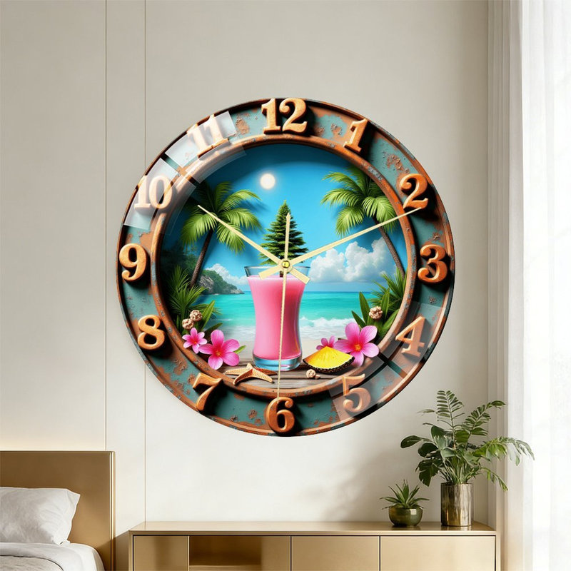 Horloge murale 16 po