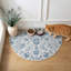 Tapis géométrique lavable antidérapant à motif géométrique-129040783-129040785