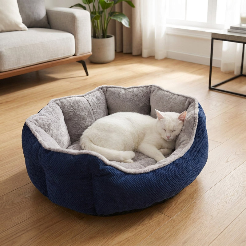 Pet Bed, 23.62" D x 27.56" W