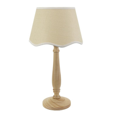 Wood Table Lamp