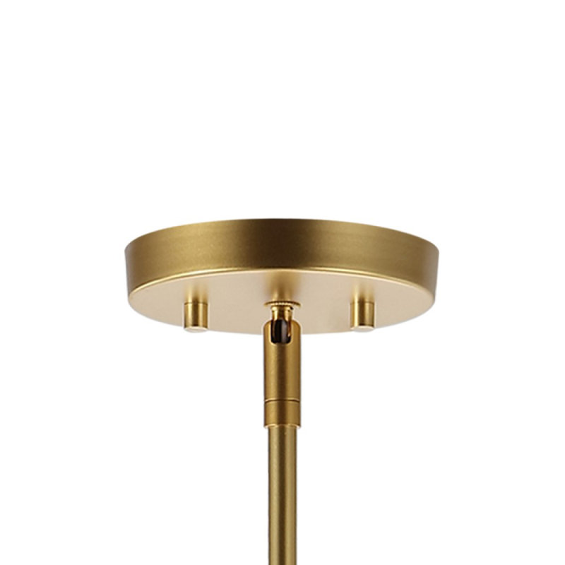 Exzavion 8 - Light Dimmable Classic / Traditional Chandelier, Gold Painting
