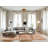 Machine Washable Abstract Brown Area Rug-247293240