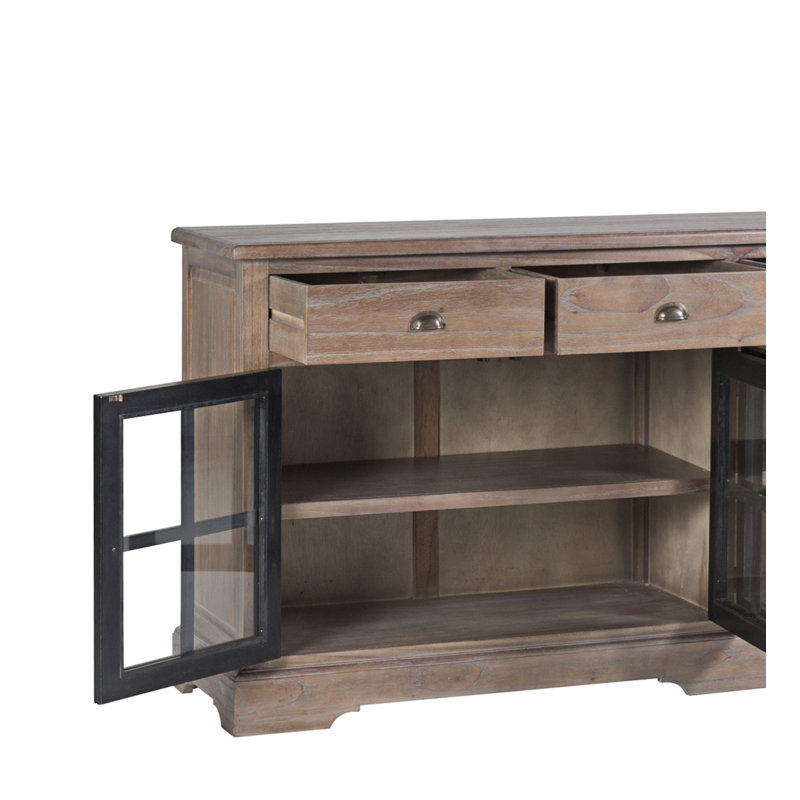 200cm Solid Wood Sideboard