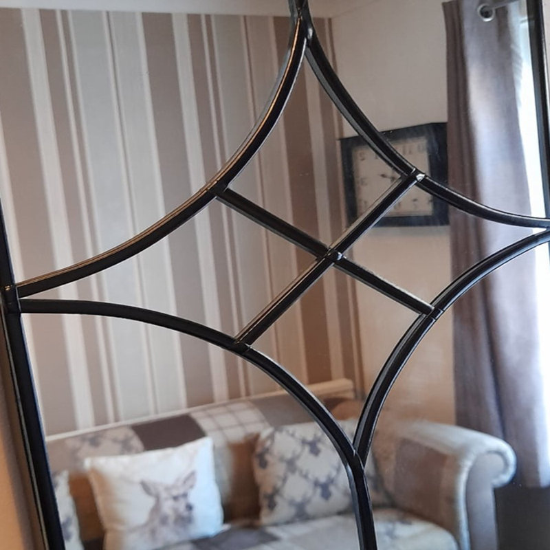 Derwood Diamond Novelty Art Deco Wall Mirror