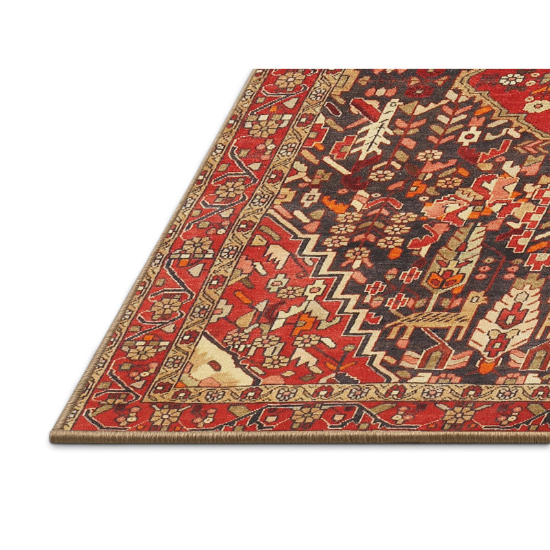 Oriental Indoor Rug, Rectangle 5' x 7'