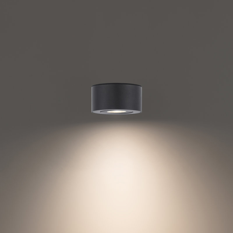 Peek 1 - Light LED Flush Mount, Black, 3000K
