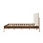 Ardin Solid Wood Bed with Boucle Headboard-698637393-698637392