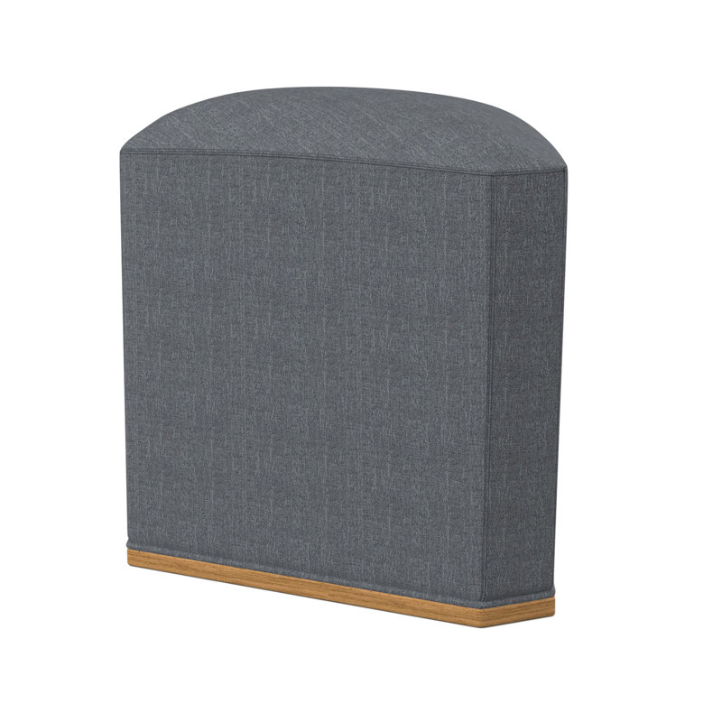 Repose-pieds Quinn, Ambre, 100% polyester Elise Harbor