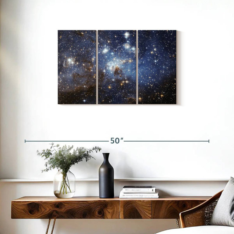 Oberle The Star Platoon, 20" H x 33" W