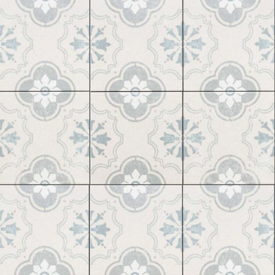 Oheka 6" x 6" Patterned Porcelain Tile