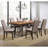Rivera Natural Walnut Extension Dining Table