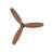 Hardy 3 - Blade Flush Mount Ceiling Fan with Remote Control-1779934781