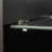 Black Side Cabinet Featuring Aluminum Strip Lamp - Generous Storage Space With Ample Storage, Easy Maintenance 15mm Particleboard W40xd29xh170cm