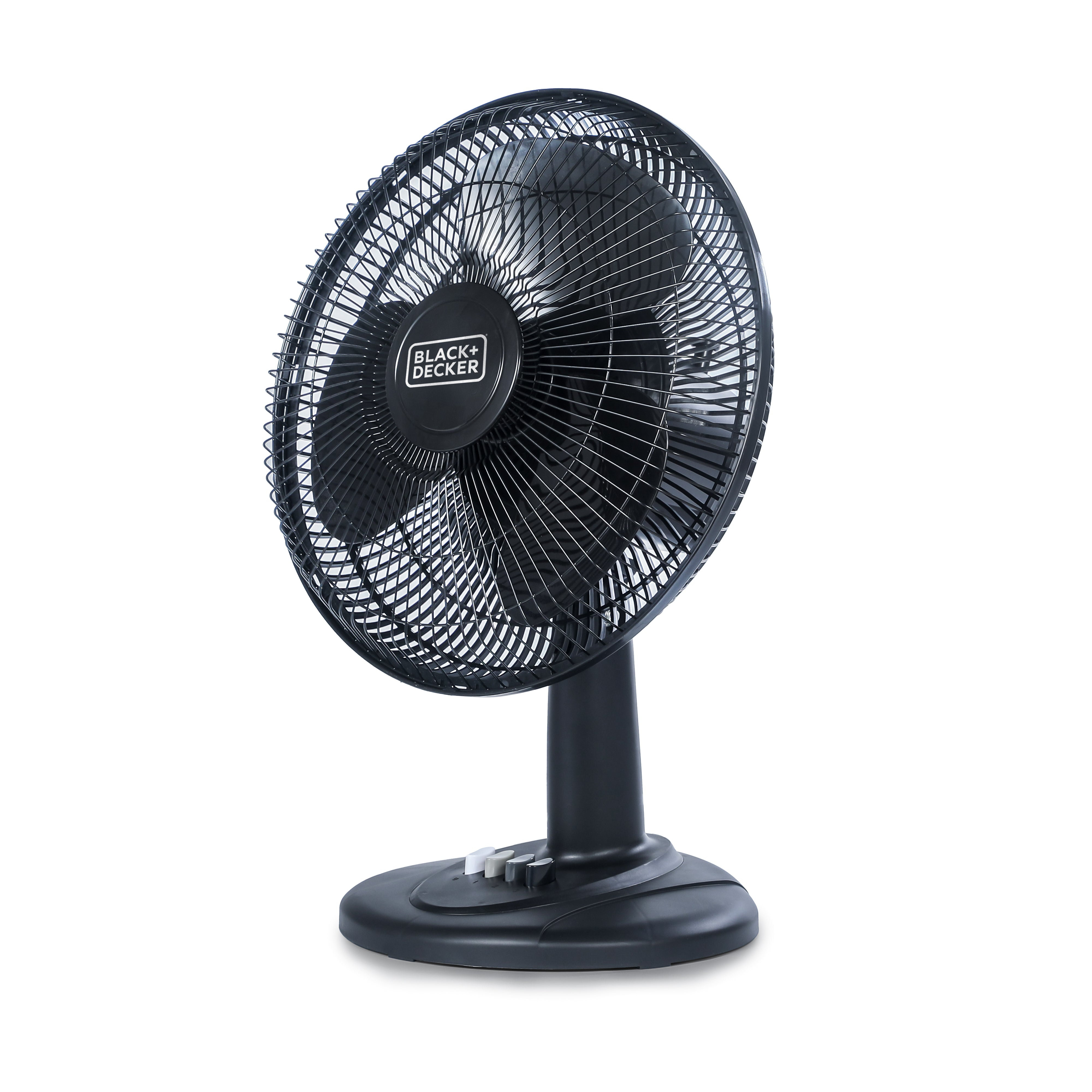 BLACK+DECKER Desk 12 inch Fan for Home and Office, Fan with 3 Speed ...