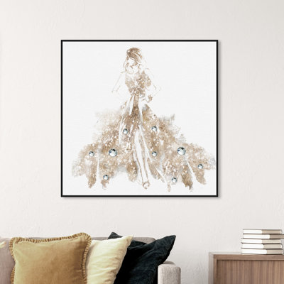 " Shiny Runway, Elegant Runway Gown "