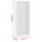 Book Cabinet Bookshelf TV Stand Freestanding Shelf Engineered Wood-615160153-591511202