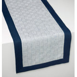Mikelina Plaid Table Runnner