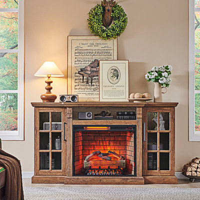 TV Stand With Electric Fireplace