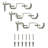 Double Rod Universal Brackets-487926069
