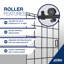 Kamaya XL 44-48" W x 80" H Single Sliding Frameless with StarCast by EnduroShield-70170927