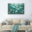 Ensemble de 1 tableau sur toile à motif floral-129262854-129262852