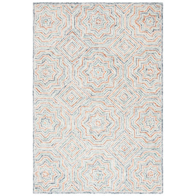 Daly Hand Tufted Wool Geometric Rug
