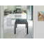 Brigham Extendable Glass Top Metal Base Dining Table-310050953