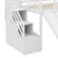 Lit mezzanine à escalier peu encombrant et glissade intégrée-128971183