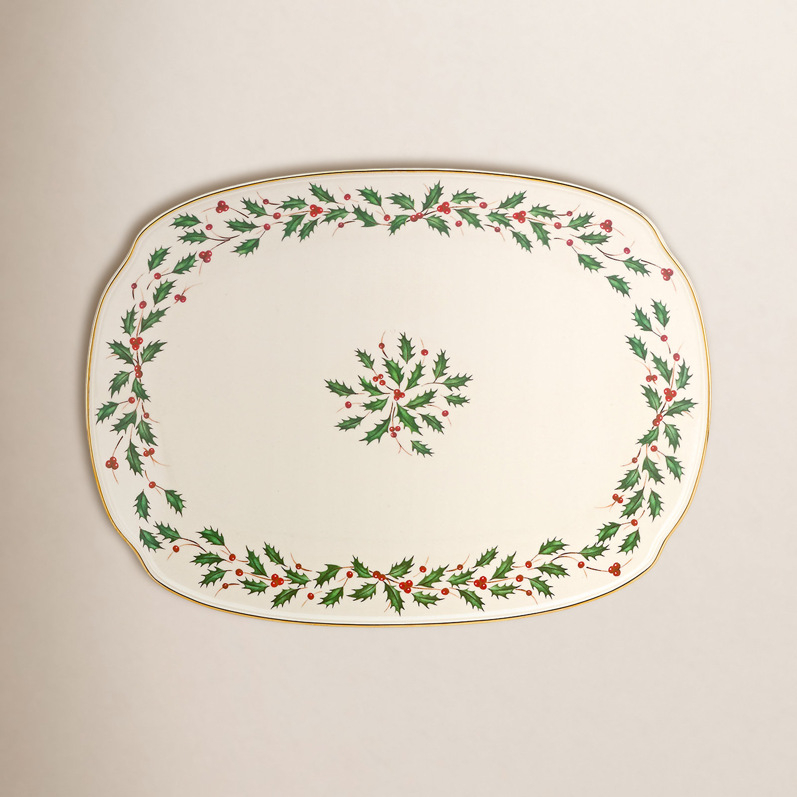 Lenox Holiday Porcelain Platter