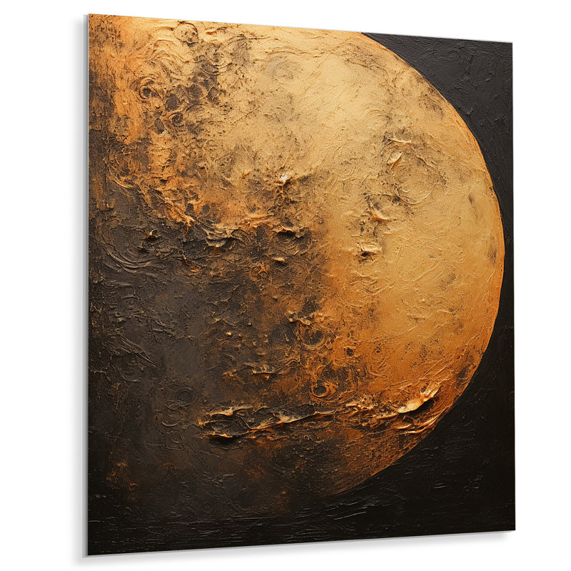 " Bronze Moon Beam I ", 20" H x 12" W x 1" D